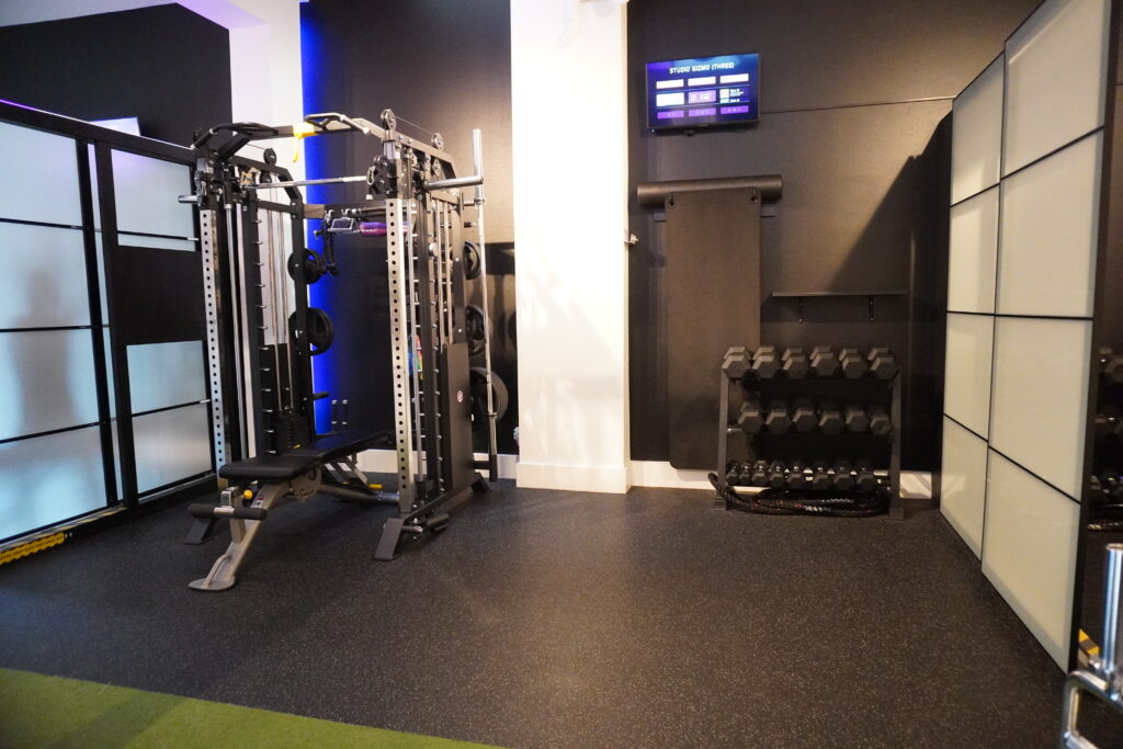 A private personal training studio at Trainability in the Mission, San Francisco